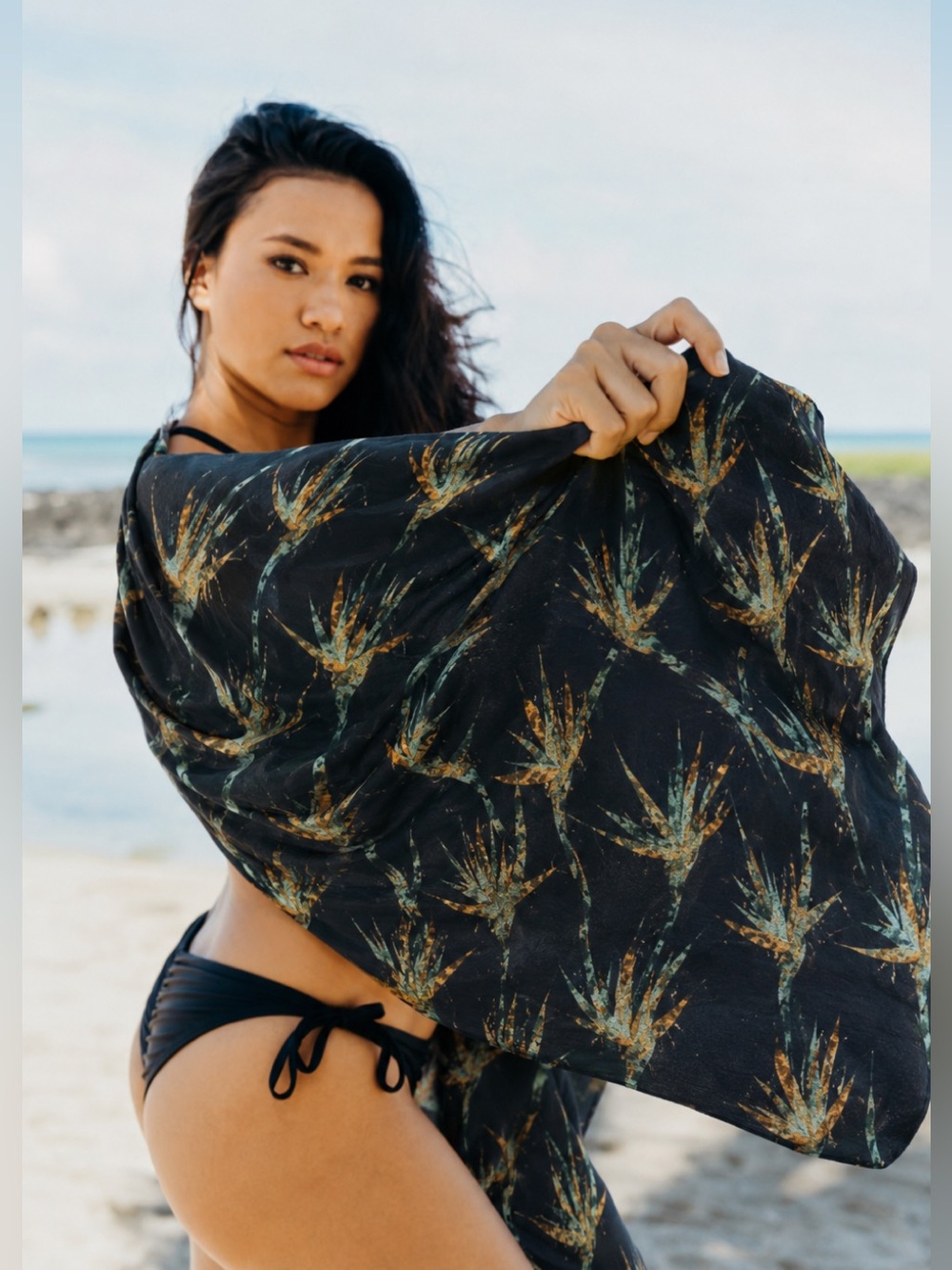 FUSED Hawaii Bird of Paradise Print Pareo